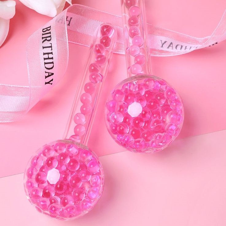 Globes de glace pour visage