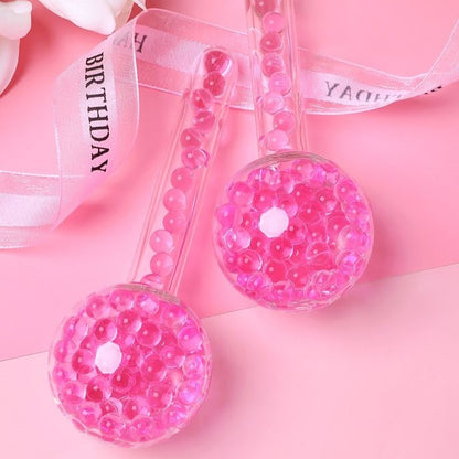 Globes de glace pour visage