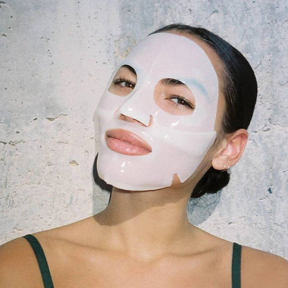 Masque facial au collagène