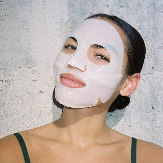 Masque facial au collagène