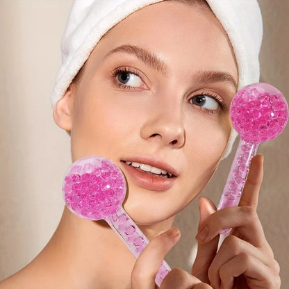 Globes de glace pour visage